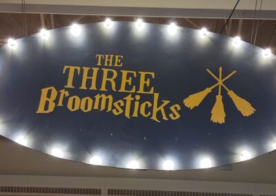three broomsticks